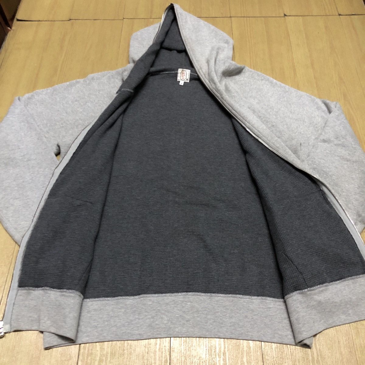 Bape BAPE STA SMALL THERMAL FULL ZIP HOODIE Size US S / EU 44-46 / 1 - 2 Thumbnail