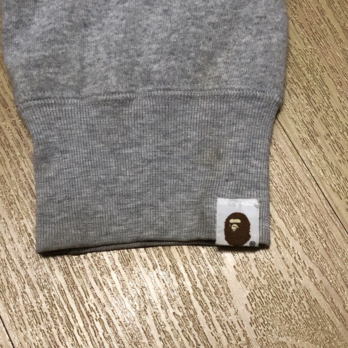 Bape BAPE STA SMALL THERMAL FULL ZIP HOODIE Size US S / EU 44-46 / 1 - 7 Thumbnail