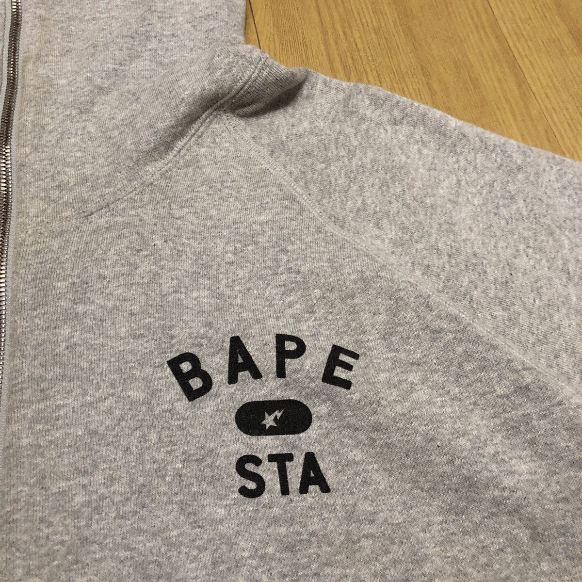Bape BAPE STA SMALL THERMAL FULL ZIP HOODIE Size US S / EU 44-46 / 1 - 4 Thumbnail