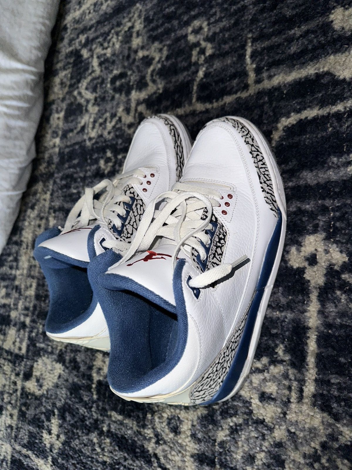 Jordan Brand Jordan retro 3 “True Blue” 2011 Size US 10.5 / EU 43-44 - 2 Thumbnail