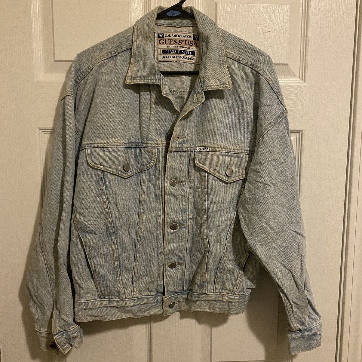 Vintage 90’s Guess leather jacket