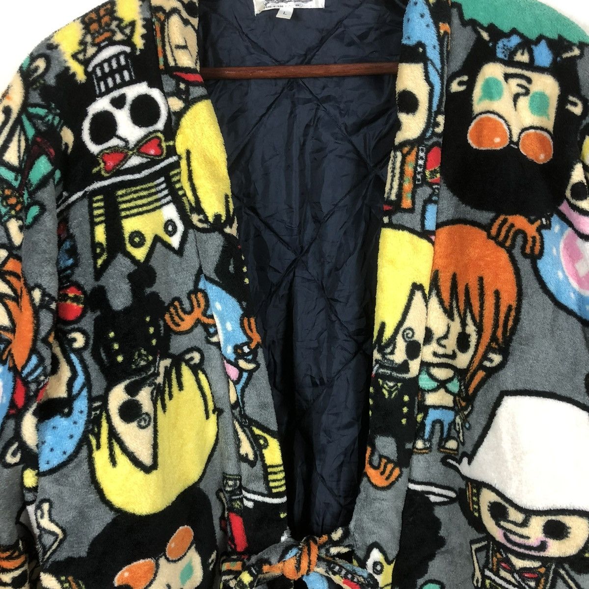 One Piece 🔥ICONIC CAPTAIN MONKEY D LUFFY ONE PIECE YUKATA KIMONO Size US L / EU 52-54 / 3 - 2 Thumbnail