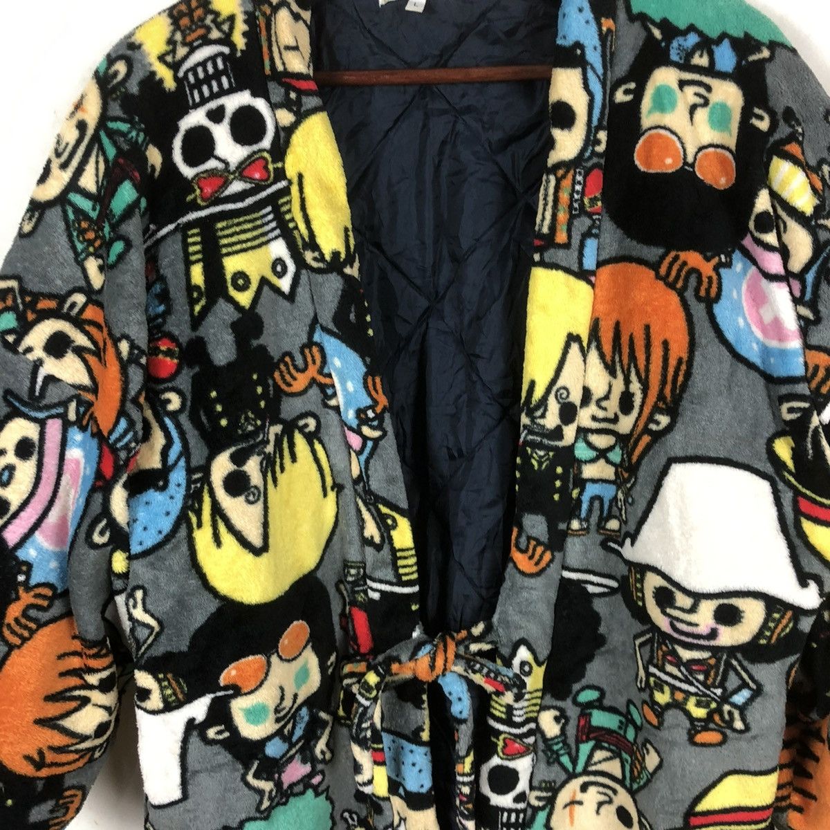 One Piece 🔥ICONIC CAPTAIN MONKEY D LUFFY ONE PIECE YUKATA KIMONO Size US L / EU 52-54 / 3 - 5 Thumbnail