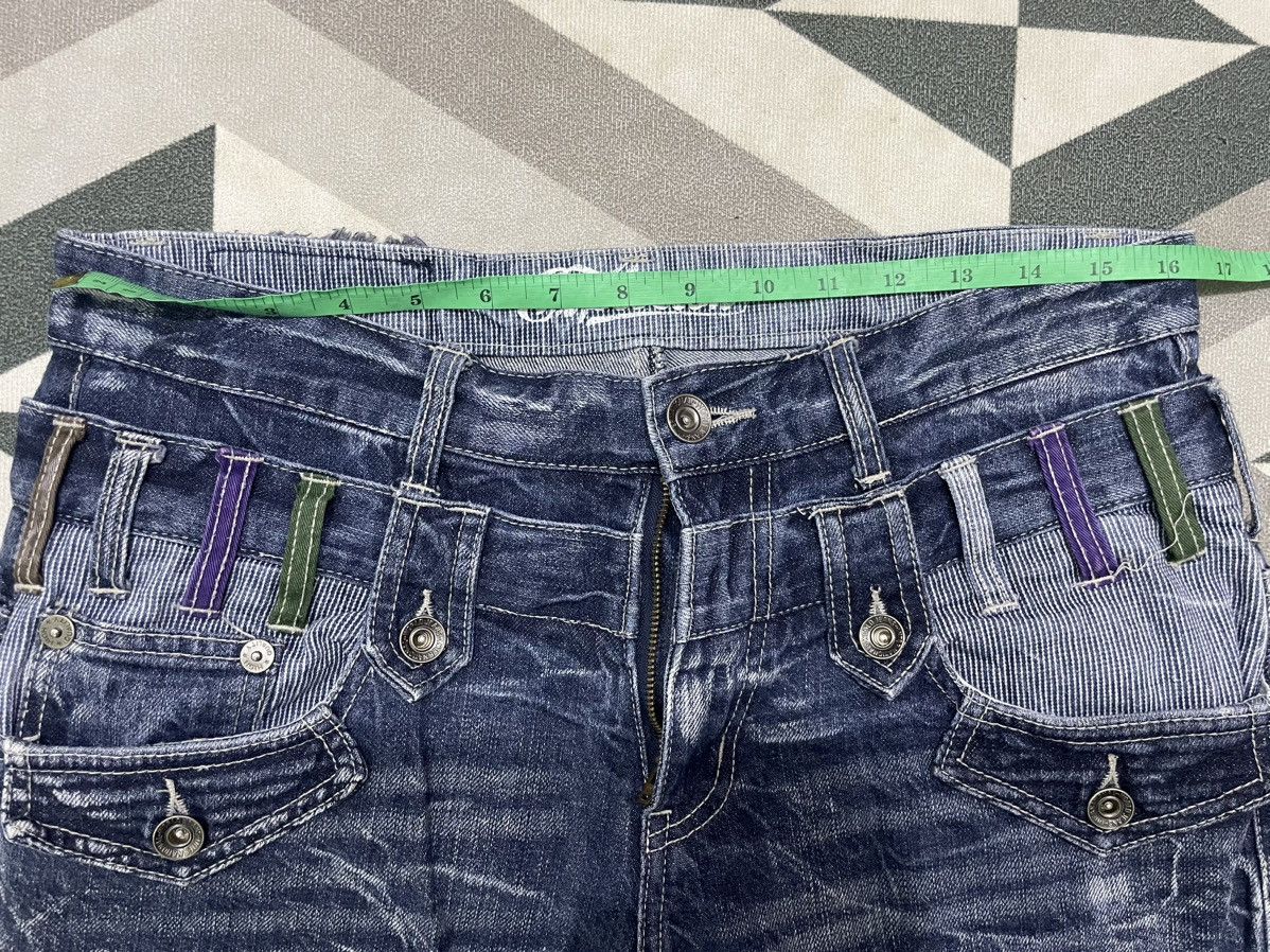 Japanese Brand RARE VINTAGE JAPANESE BRAND DOUBLE WAIST JEANS Size US 33 - 6 Thumbnail