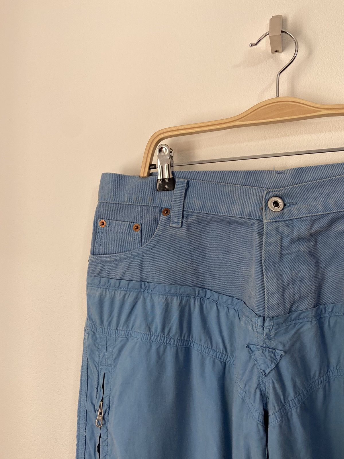Japanese Brand Nolita italy cargo multi pocket pants Size US 31 - 12 Thumbnail