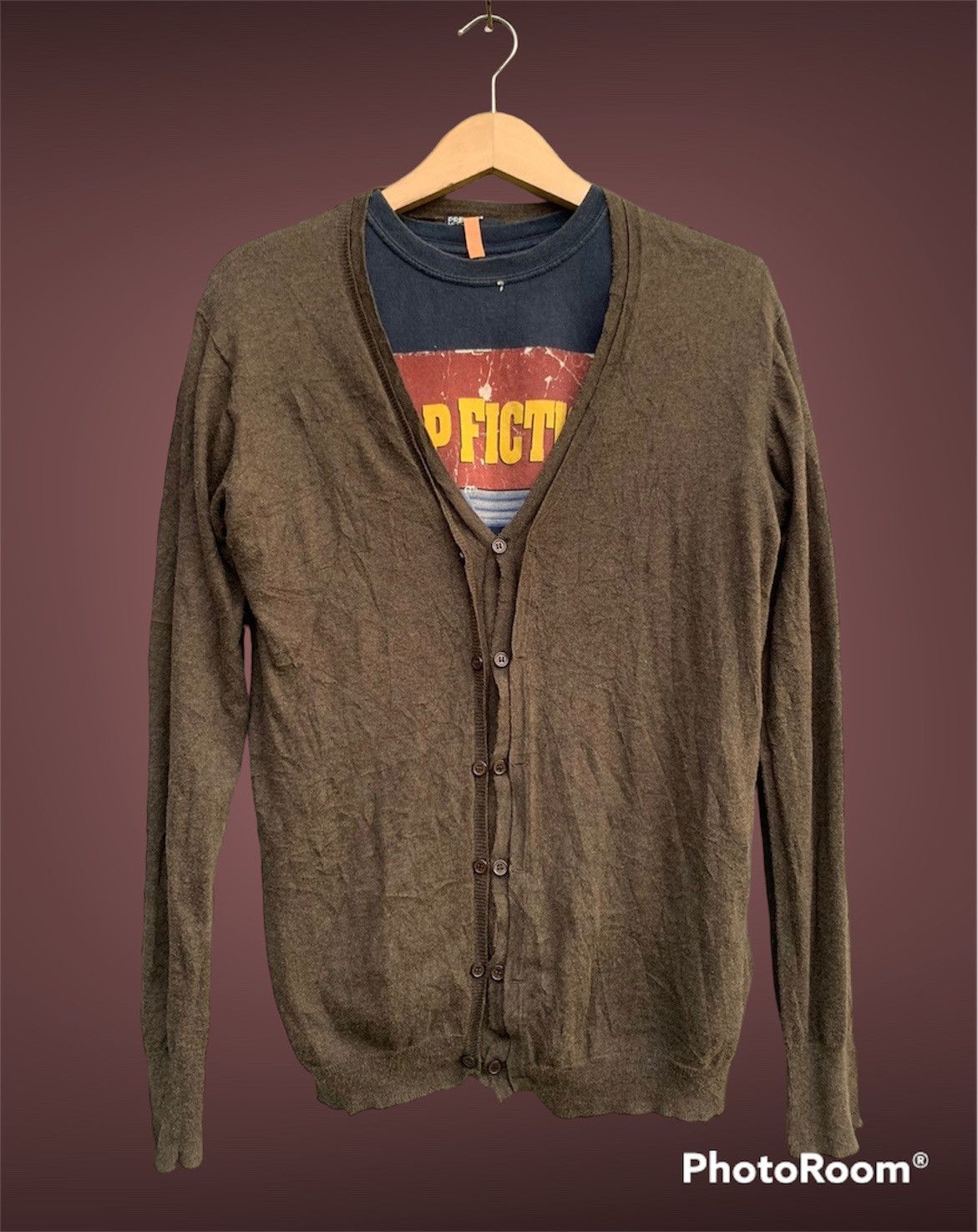 Beauty Beast × Japanese Brand × PPFM PPFM Cardigan japanese Grunge Kurt Cobain Style Size US M / EU 48-50 / 2 - 3 Thumbnail