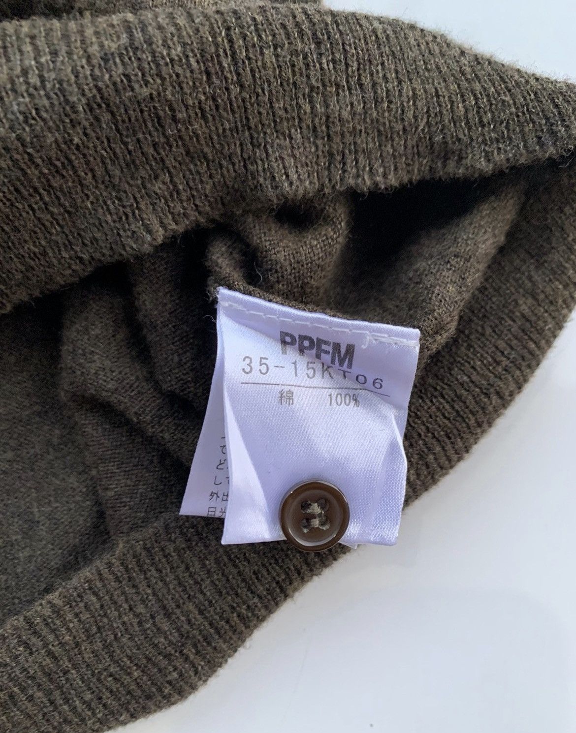 Beauty Beast × Japanese Brand × PPFM PPFM Cardigan japanese Grunge Kurt Cobain Style Size US M / EU 48-50 / 2 - 8 Thumbnail