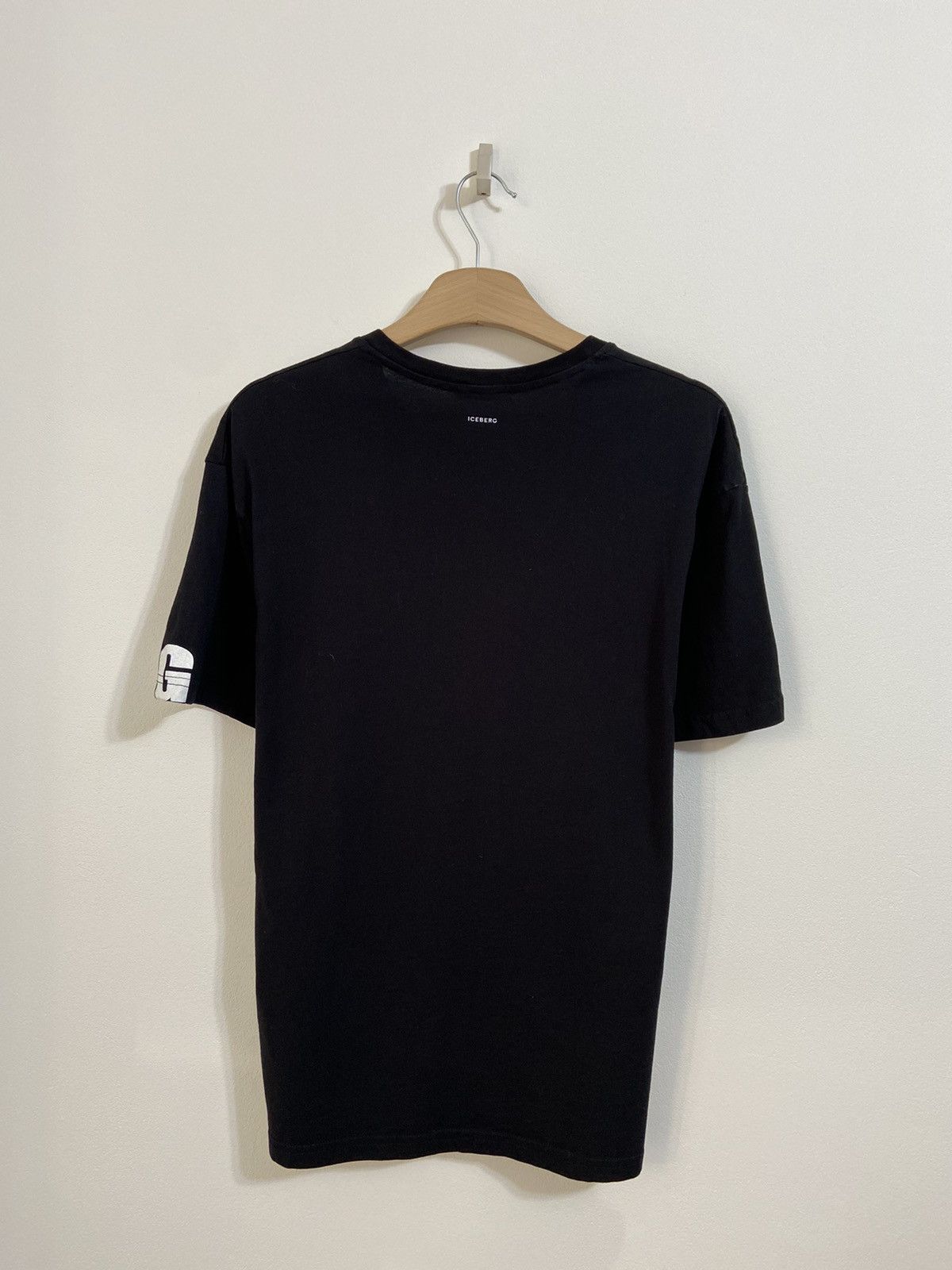 Iceberg Iceberg Black Printed Dog Shirt Size US M / EU 48-50 / 2 - 16 Thumbnail