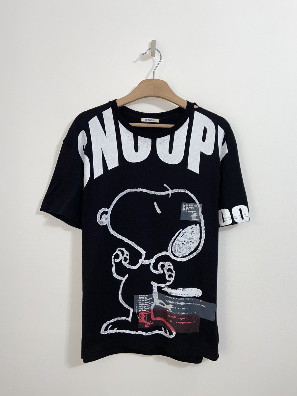 Iceberg Iceberg Black Printed Dog Shirt Size US M / EU 48-50 / 2 - 1 Thumbnail