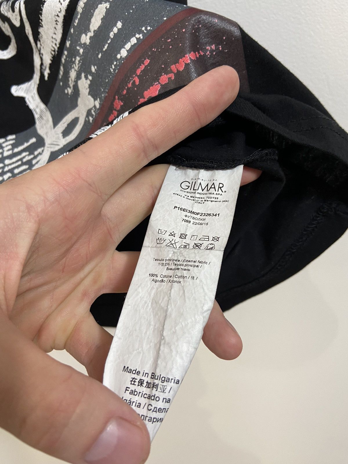 Iceberg Iceberg Black Printed Dog Shirt Size US M / EU 48-50 / 2 - 13 Thumbnail
