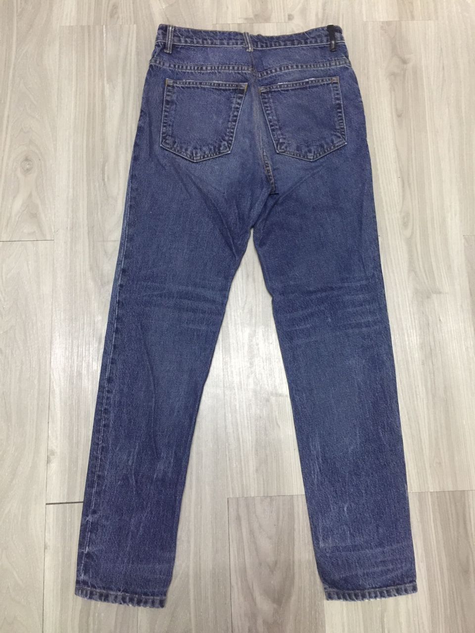 Alexander Wang Denim x Alexander Wang Wash Denim Mid-Rise Straight-Leg Size 26" / US 2 / IT 38 - 10 Thumbnail