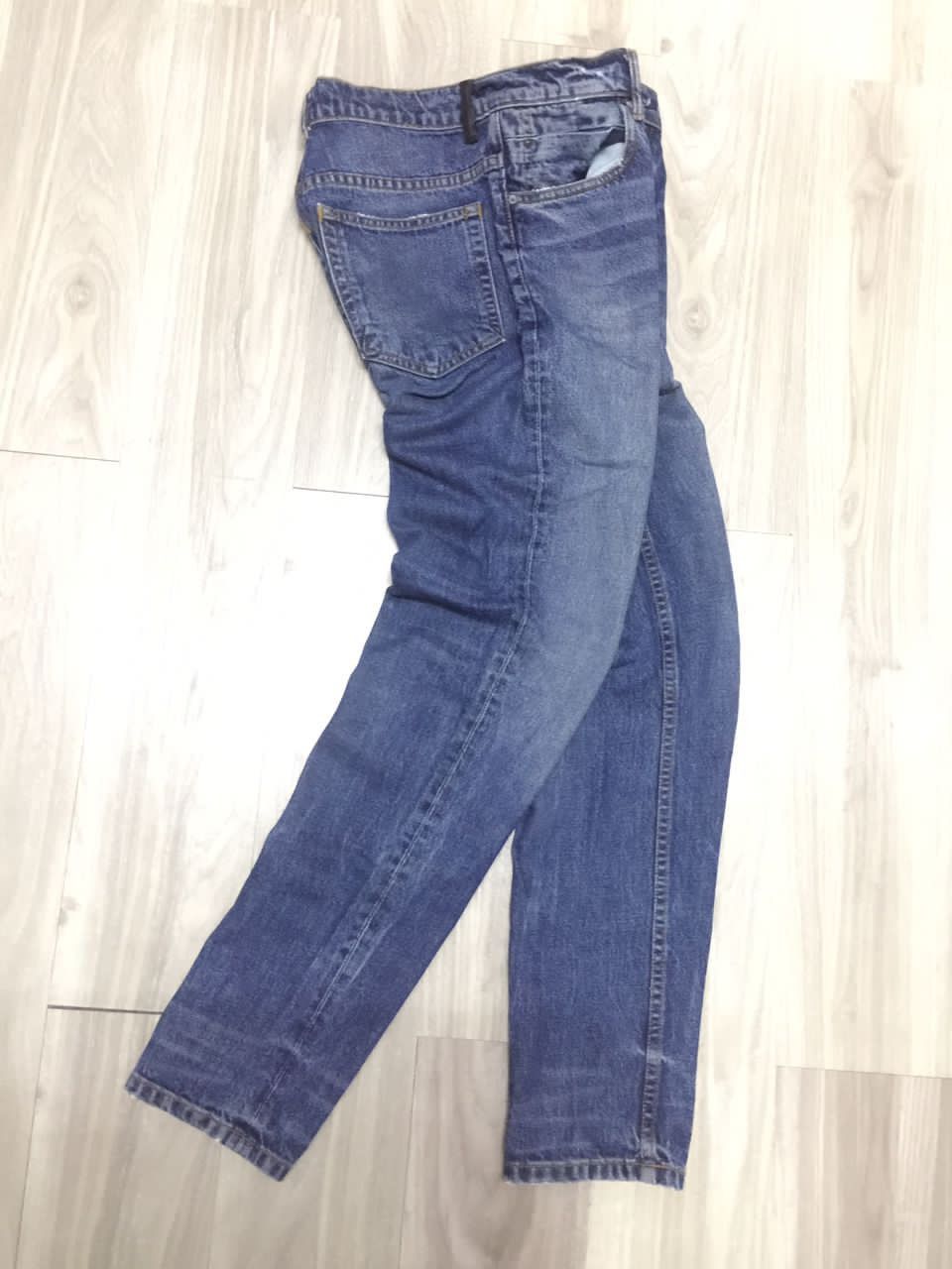 Alexander Wang Denim x Alexander Wang Wash Denim Mid-Rise Straight-Leg Size 26" / US 2 / IT 38 - 3 Thumbnail