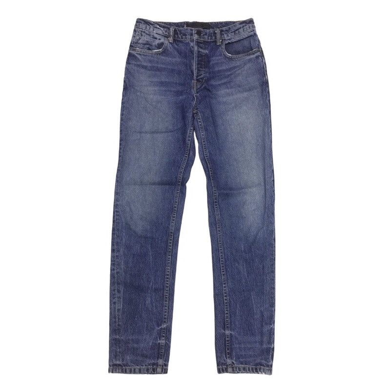 Alexander Wang Denim x Alexander Wang Wash Denim Mid-Rise Straight-Leg Size 26" / US 2 / IT 38 - 1 Thumbnail