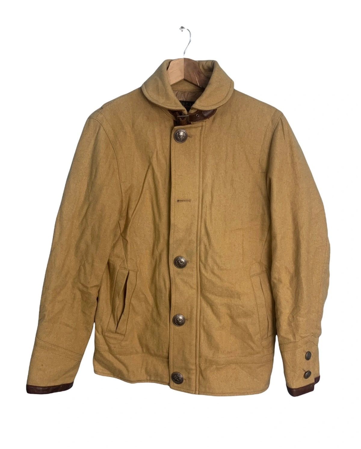 Morgan Homme Vtg Morga Homme bondage wool jacket Size US S / EU 44-46 / 1 - 1 Thumbnail