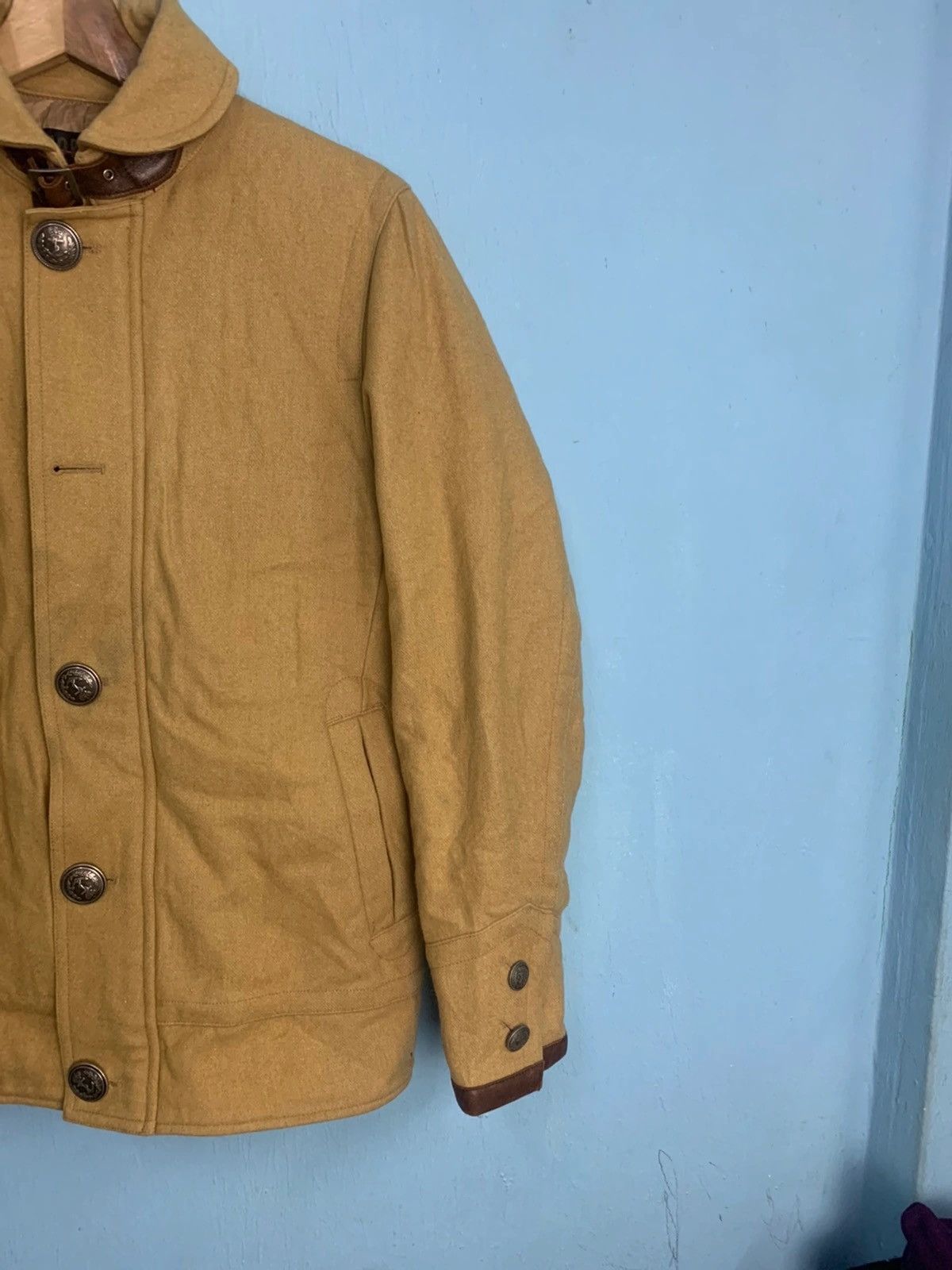 Morgan Homme Vtg Morga Homme bondage wool jacket Size US S / EU 44-46 / 1 - 4 Thumbnail