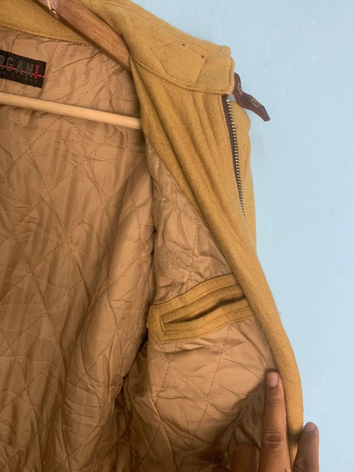 Morgan Homme Vtg Morga Homme bondage wool jacket Size US S / EU 44-46 / 1 - 16 Thumbnail