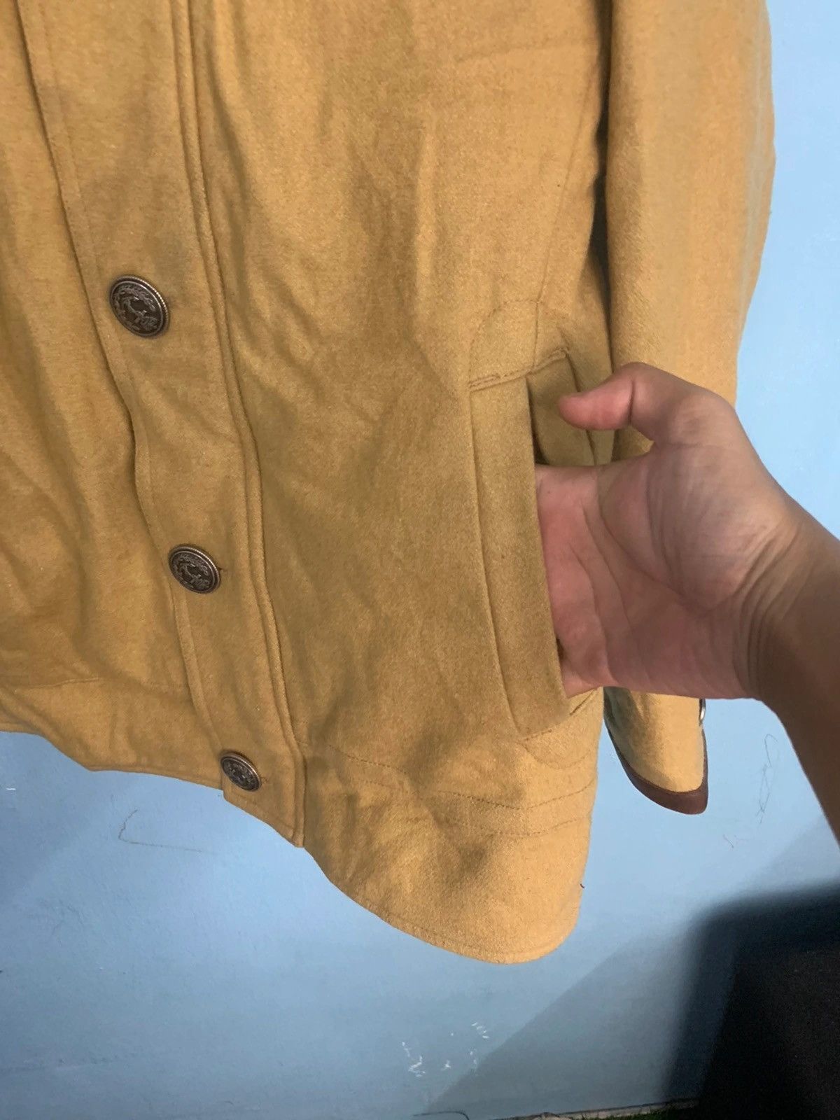 Morgan Homme Vtg Morga Homme bondage wool jacket Size US S / EU 44-46 / 1 - 6 Thumbnail