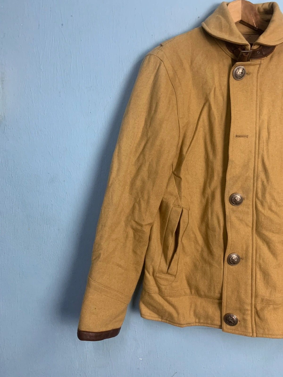 Morgan Homme Vtg Morga Homme bondage wool jacket Size US S / EU 44-46 / 1 - 3 Thumbnail