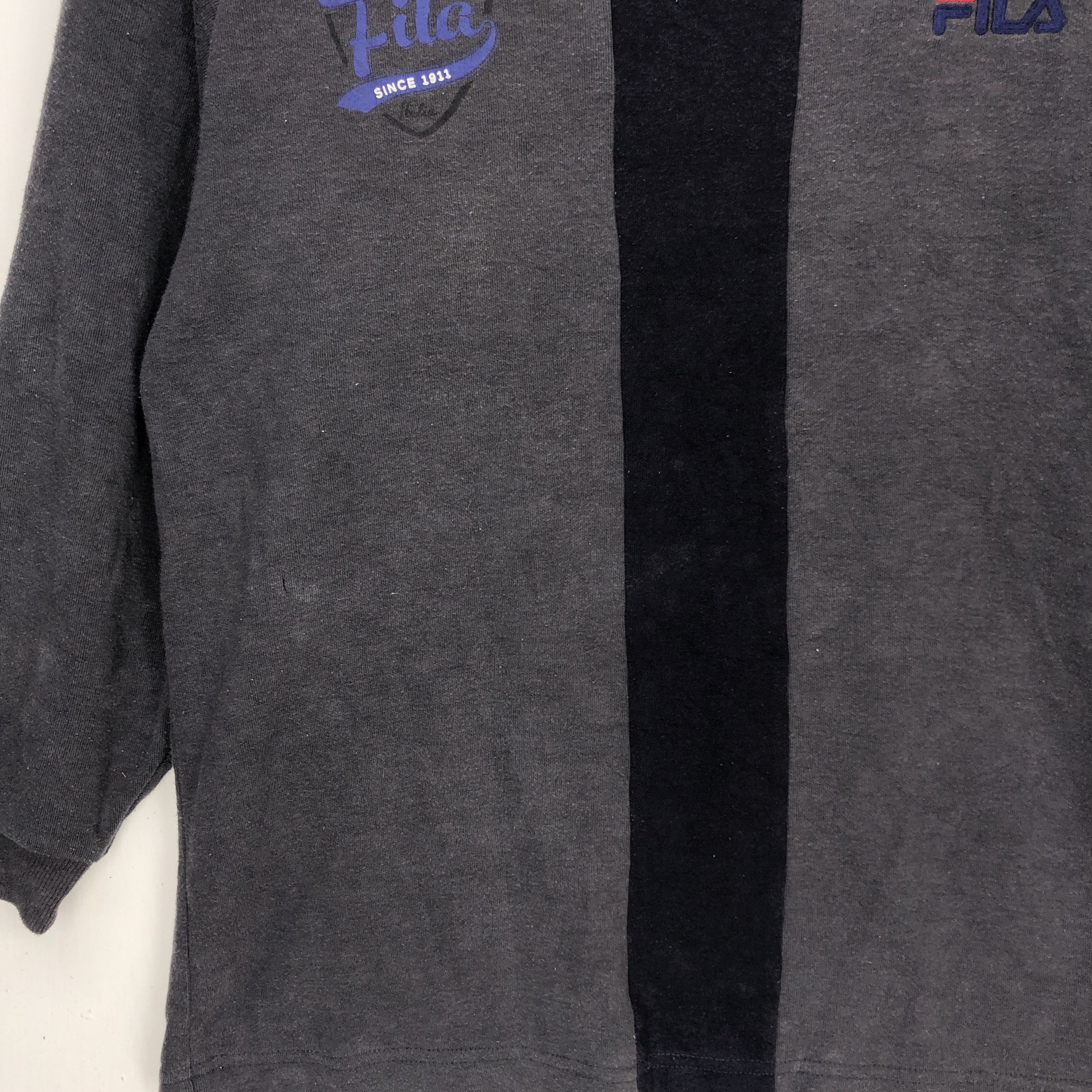 Fila FILA Stripe Crew Neck Sweatshirt #1145-40 Size S / US 4 / IT 40 - 3 Thumbnail