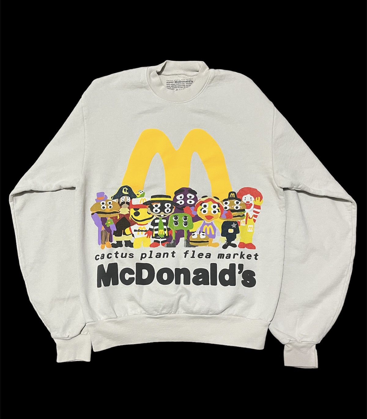 xL ☆ cactus buddy! and friends crewneck（Cactus Plant Flea Market  