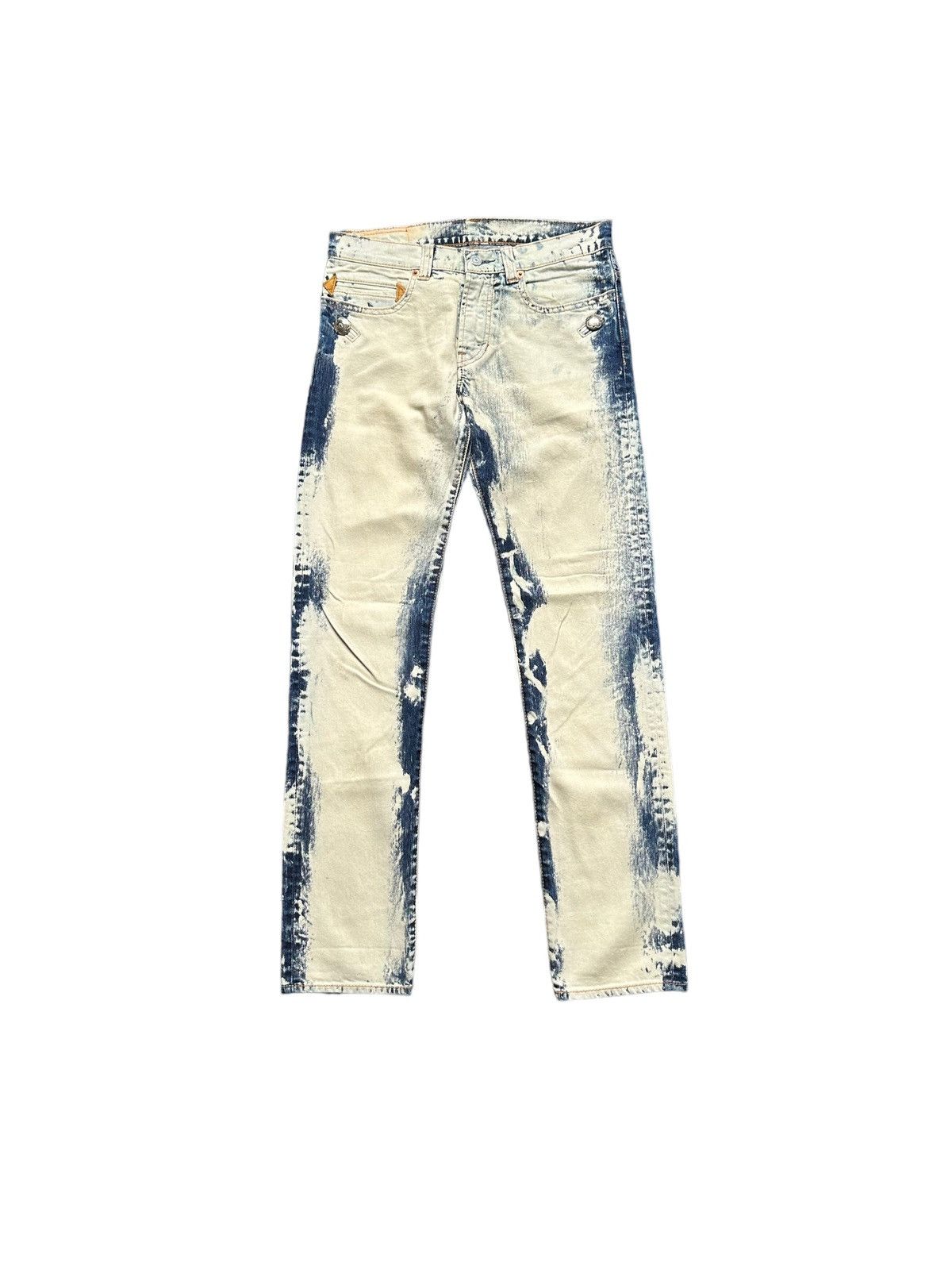 20471120 00's RNA Inc. trompe l'oeil punk jeans Size US 30 / EU 46 - 3 Thumbnail