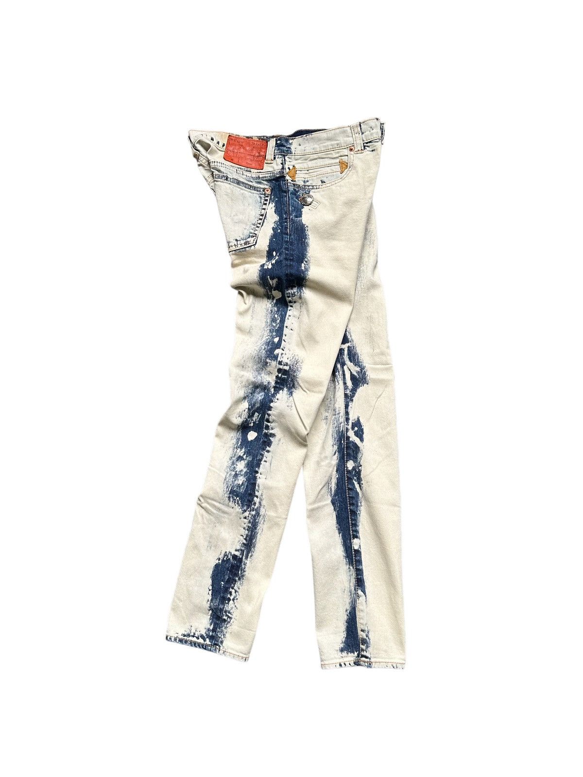 20471120 00's RNA Inc. trompe l'oeil punk jeans Size US 30 / EU 46 - 2 Thumbnail