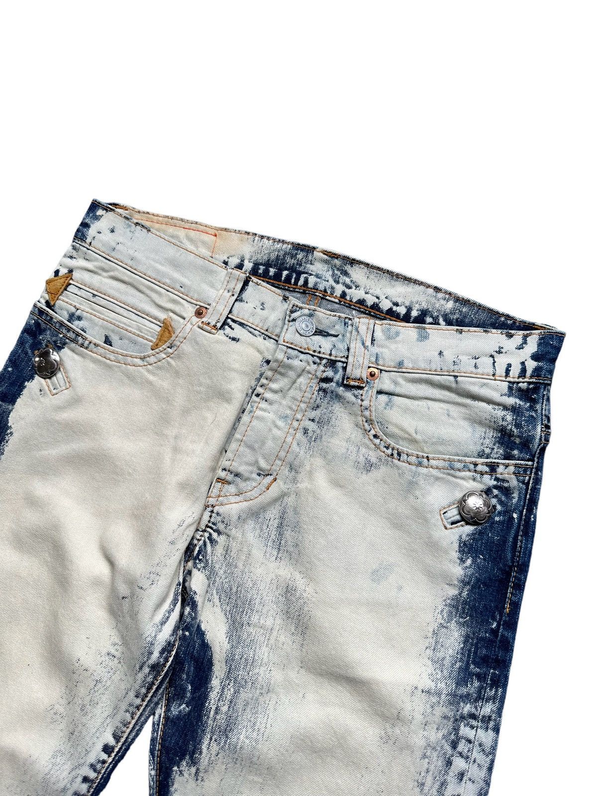 20471120 00's RNA Inc. trompe l'oeil punk jeans Size US 30 / EU 46 - 5 Thumbnail