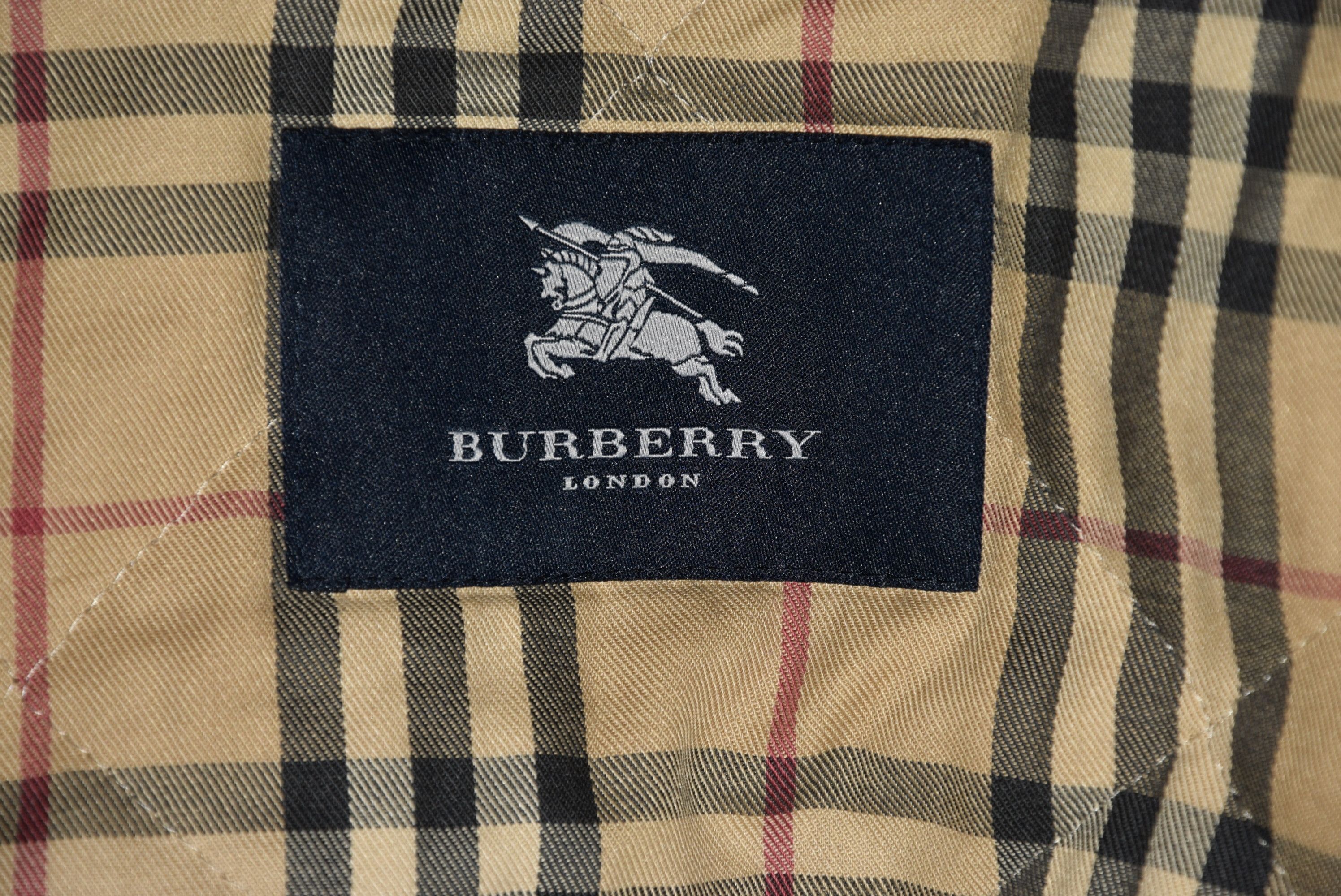 Burberry BURBERRY FAUX SUEDE JACKET COAT SIZE 52~L/XL P2P 25.5"/65cm Size US L / EU 52-54 / 3 - 16 Thumbnail