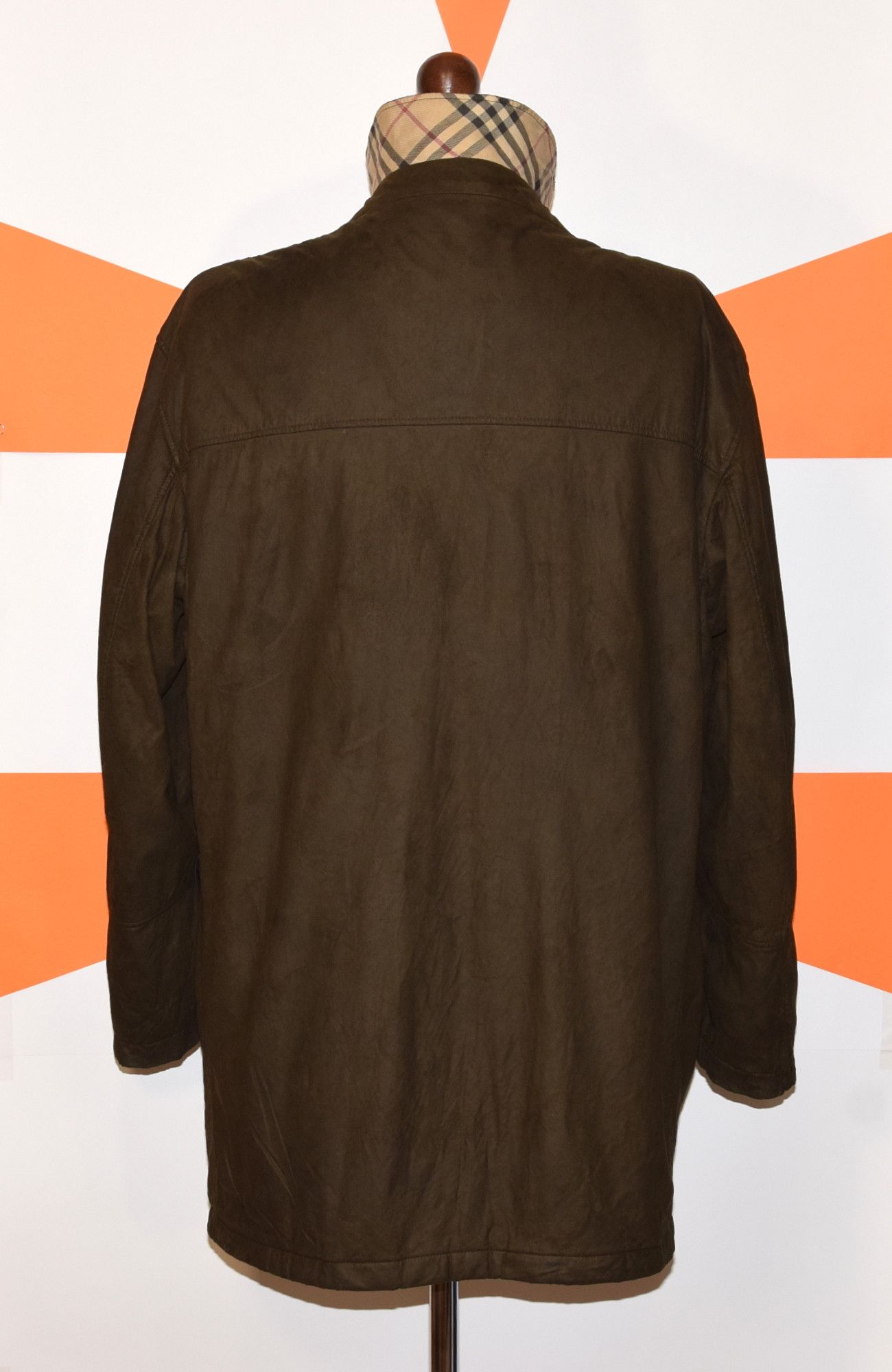 Burberry BURBERRY FAUX SUEDE JACKET COAT SIZE 52~L/XL P2P 25.5"/65cm Size US L / EU 52-54 / 3 - 10 Thumbnail