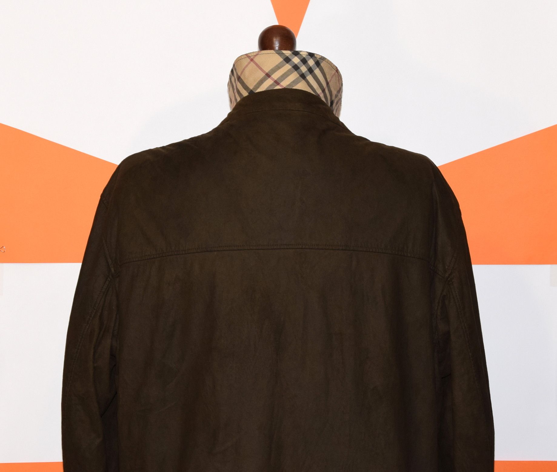 Burberry BURBERRY FAUX SUEDE JACKET COAT SIZE 52~L/XL P2P 25.5"/65cm Size US L / EU 52-54 / 3 - 11 Thumbnail