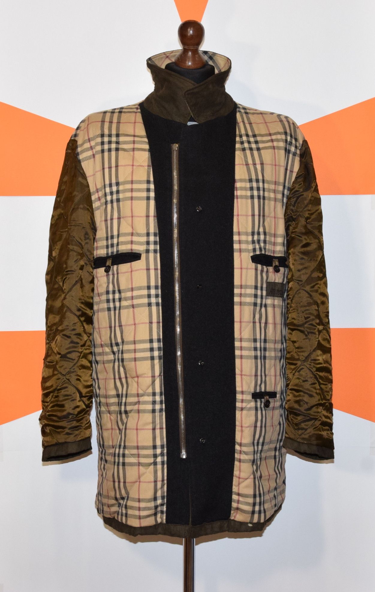 Burberry BURBERRY FAUX SUEDE JACKET COAT SIZE 52~L/XL P2P 25.5"/65cm Size US L / EU 52-54 / 3 - 20 Thumbnail