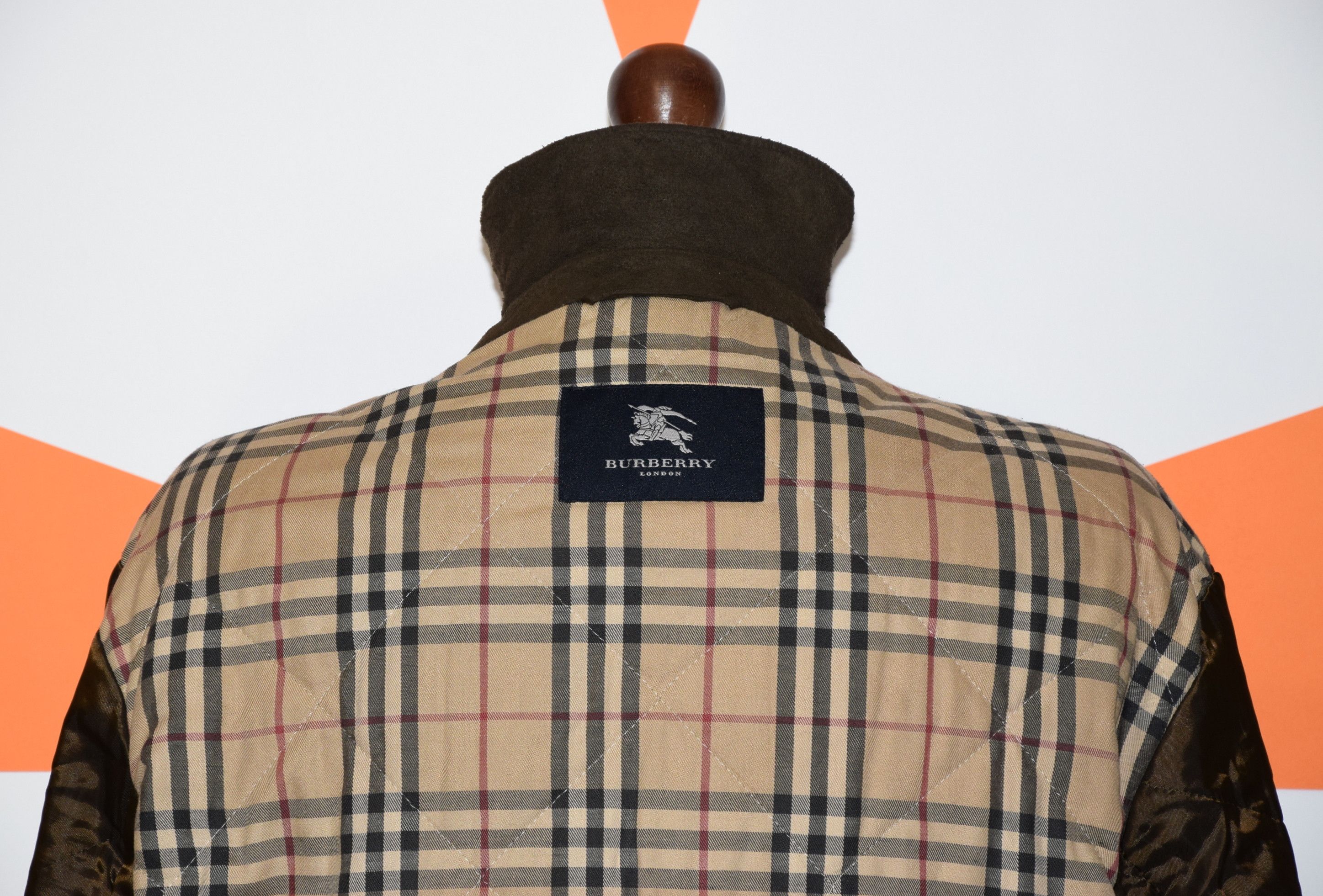 Burberry BURBERRY FAUX SUEDE JACKET COAT SIZE 52~L/XL P2P 25.5"/65cm Size US L / EU 52-54 / 3 - 23 Thumbnail