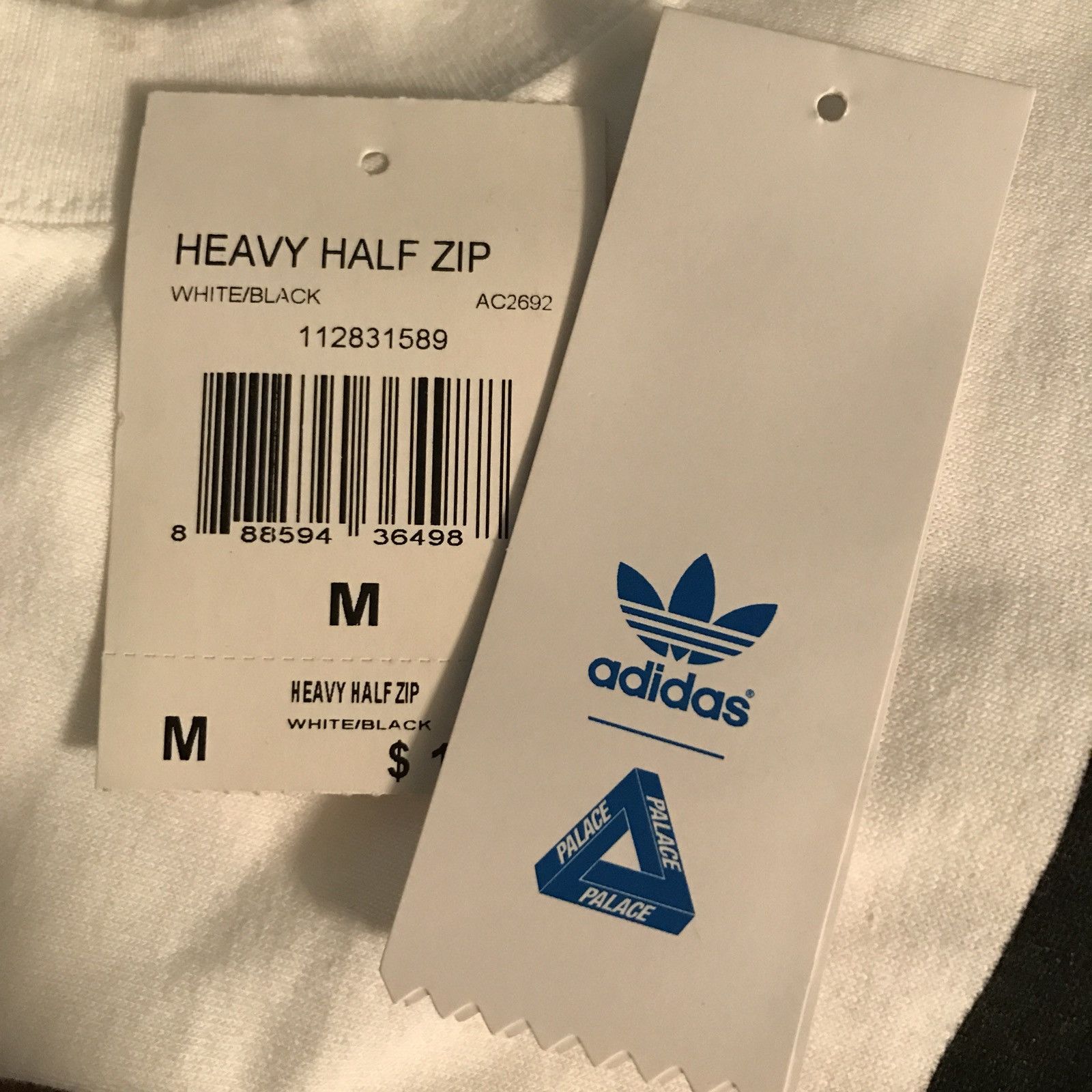 Adidas × Palace RARE Palace Adidas Heavy Half-Zip Medium Size US M / EU 48-50 / 2 - 3 Thumbnail