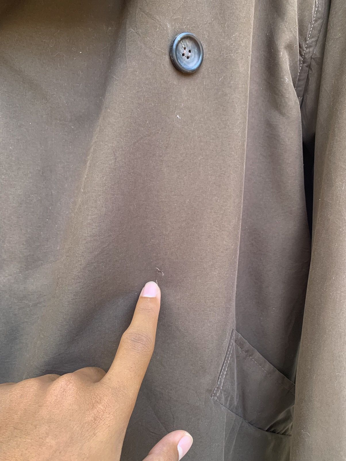 Vintage MARELLA Double Breasted Fur Collar Jacket Made In ITALY Size US L / EU 52-54 / 3 - 12 Thumbnail