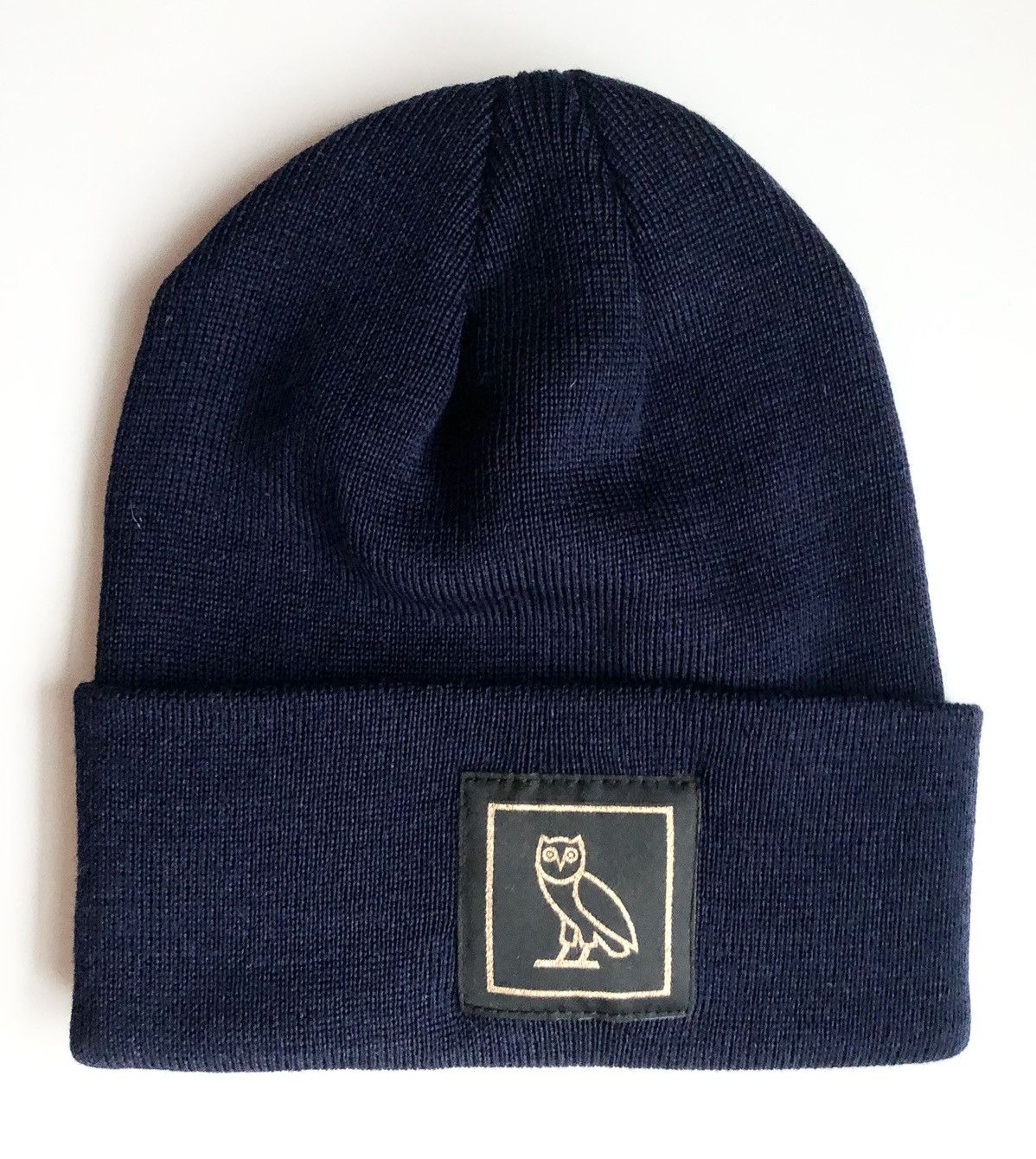 October's Very Own OVO OWL BADGE WOOL BEANIE Size ONE SIZE - 1 Thumbnail