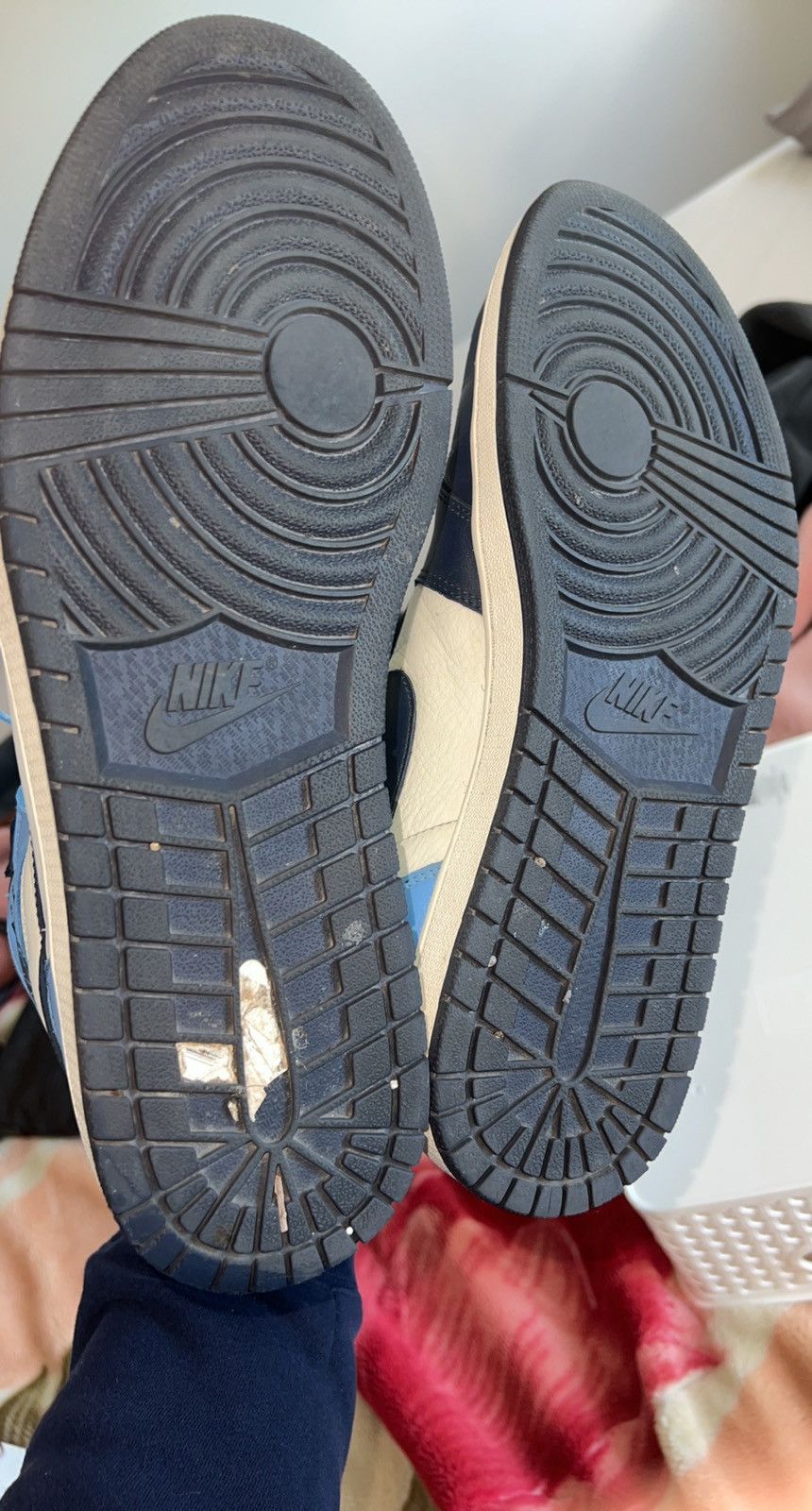 Jordan Brand AIR JORDAN 1 HIGH OG “OBSIDIAN” 555088-140 15US Size US 15 / EU 48 - 7 Thumbnail