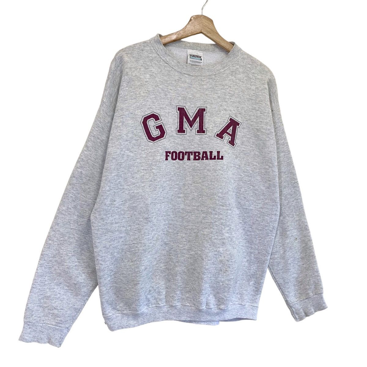 Vintage Vintage 90s GMA Football Big Logo Crewneck Sweatshirt Size L Size US L / EU 52-54 / 3 - 2 Thumbnail