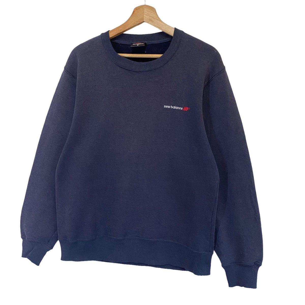 New Balance × Vintage Vintage 90s New Balance Small Logo Crewneck Sweatshirt Size US M / EU 48-50 / 2 - 3 Thumbnail