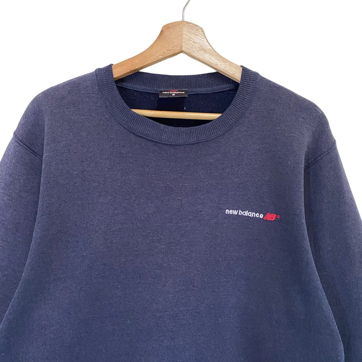 New Balance × Vintage Vintage 90s New Balance Small Logo Crewneck Sweatshirt Size US M / EU 48-50 / 2 - 4 Thumbnail