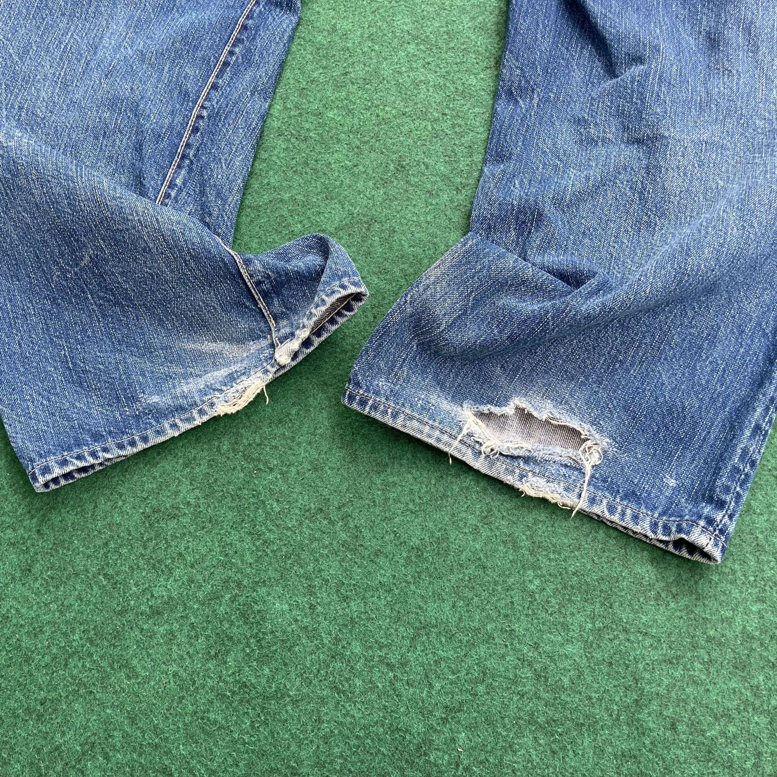 Vintage Vtg Silver Stone Japanese Redline Selvedge Jeans Rare Size US 32 / EU 48 - 7 Thumbnail