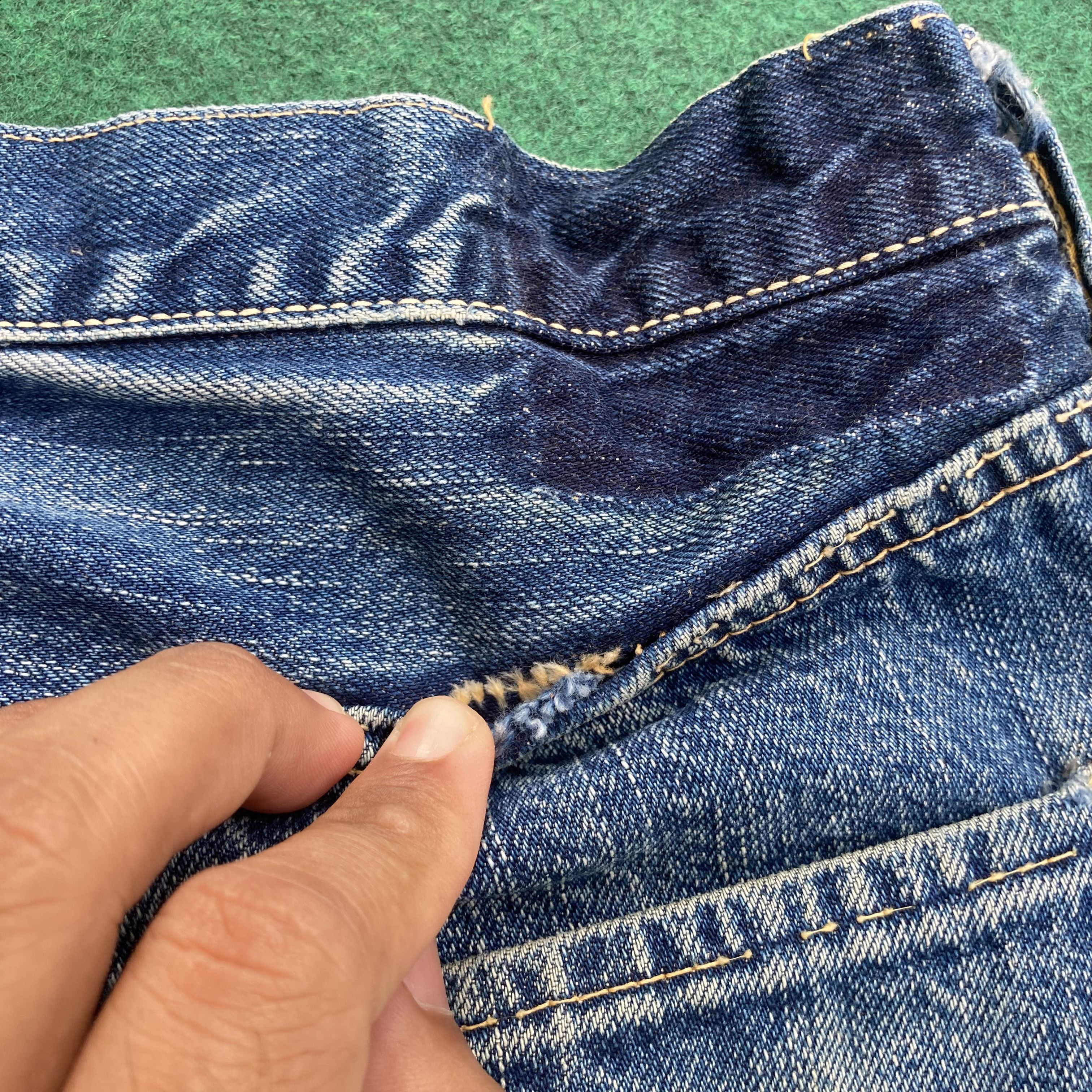 Vintage Vtg Silver Stone Japanese Redline Selvedge Jeans Rare Size US 32 / EU 48 - 9 Thumbnail
