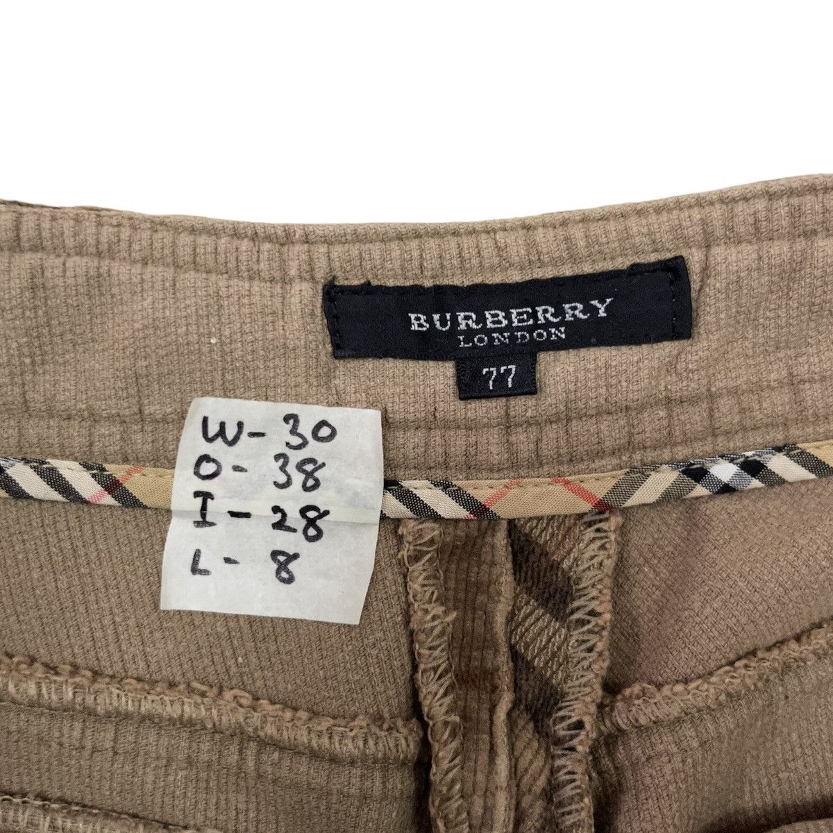 Burberry BURBERRY London Nova Check Made In England Size 30" / US 8 / IT 44 - 10 Thumbnail