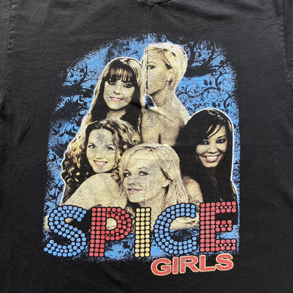Band Tees × Vintage SPICE GIRLS British Girls Band Tour Tshirt Size US M / EU 48-50 / 2 - 2 Thumbnail