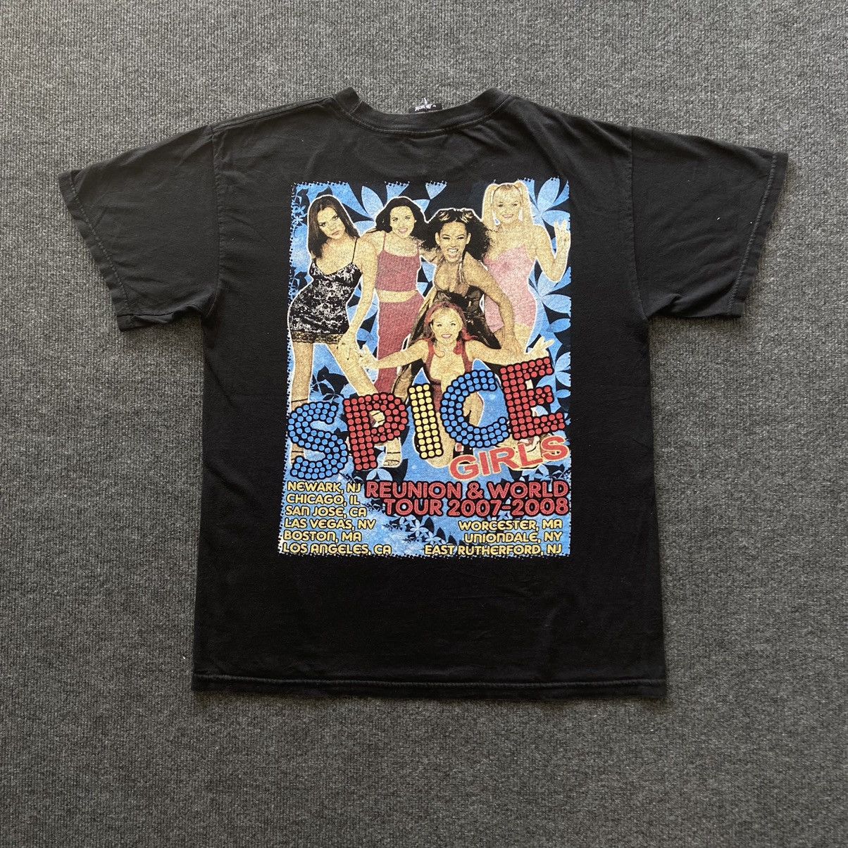 Band Tees × Vintage SPICE GIRLS British Girls Band Tour Tshirt Size US M / EU 48-50 / 2 - 4 Thumbnail