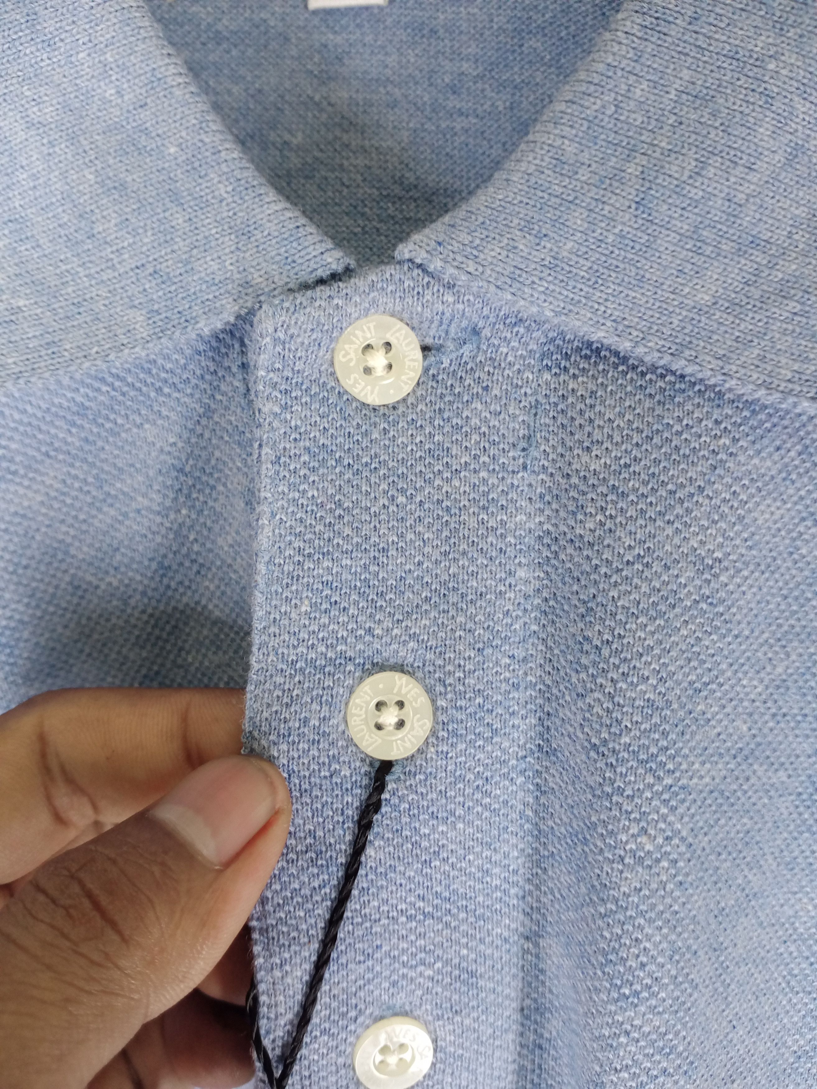 Yves Saint Laurent Vintage Yves Saint Laurent YSL Polo Shirt Size US L / EU 52-54 / 3 - 4 Thumbnail