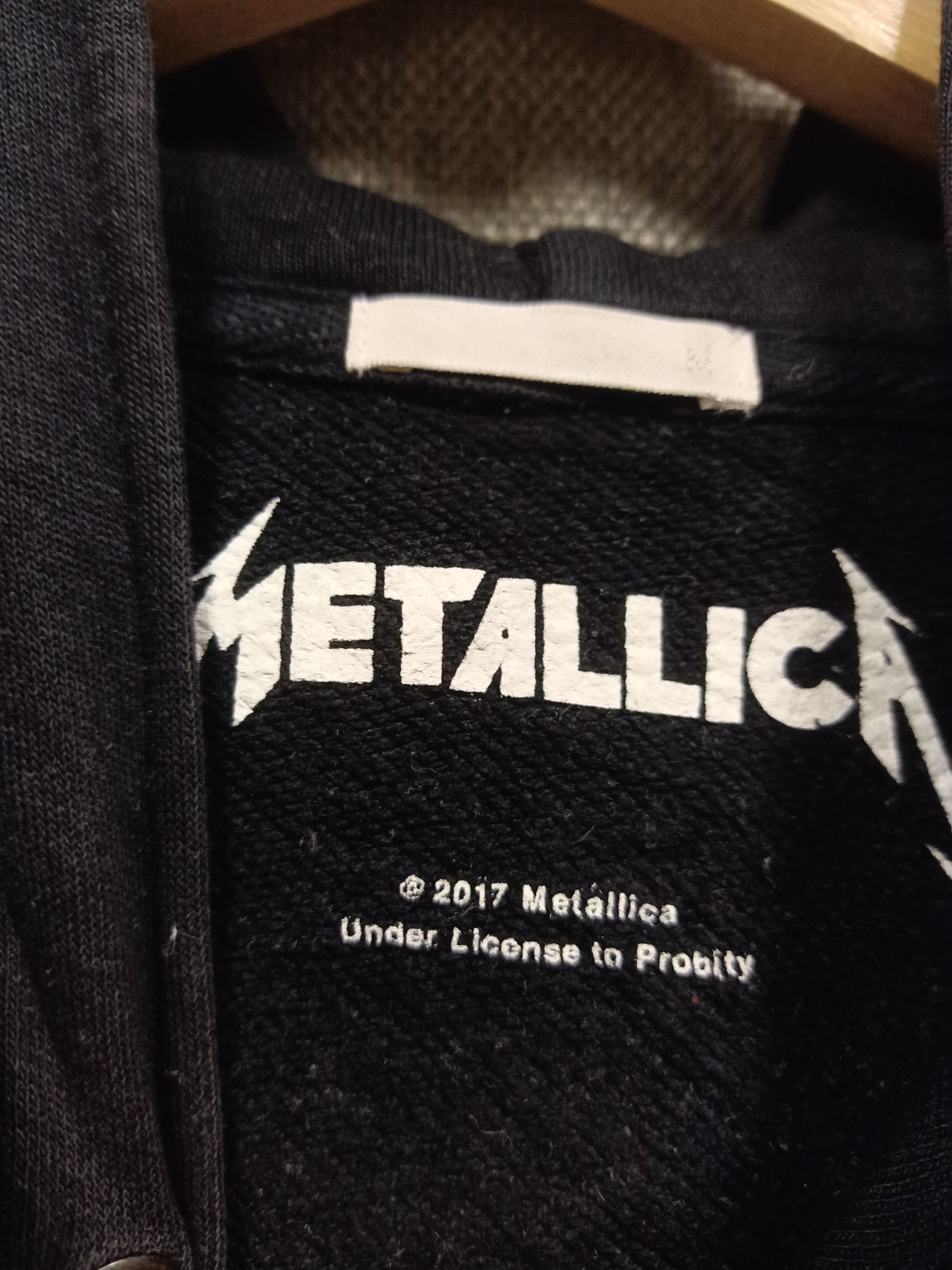 Band Tees × Metallica × Seditionaries Sweatshirt hoodie band metallica spell out embroidery Size US L / EU 52-54 / 3 - 3 Thumbnail
