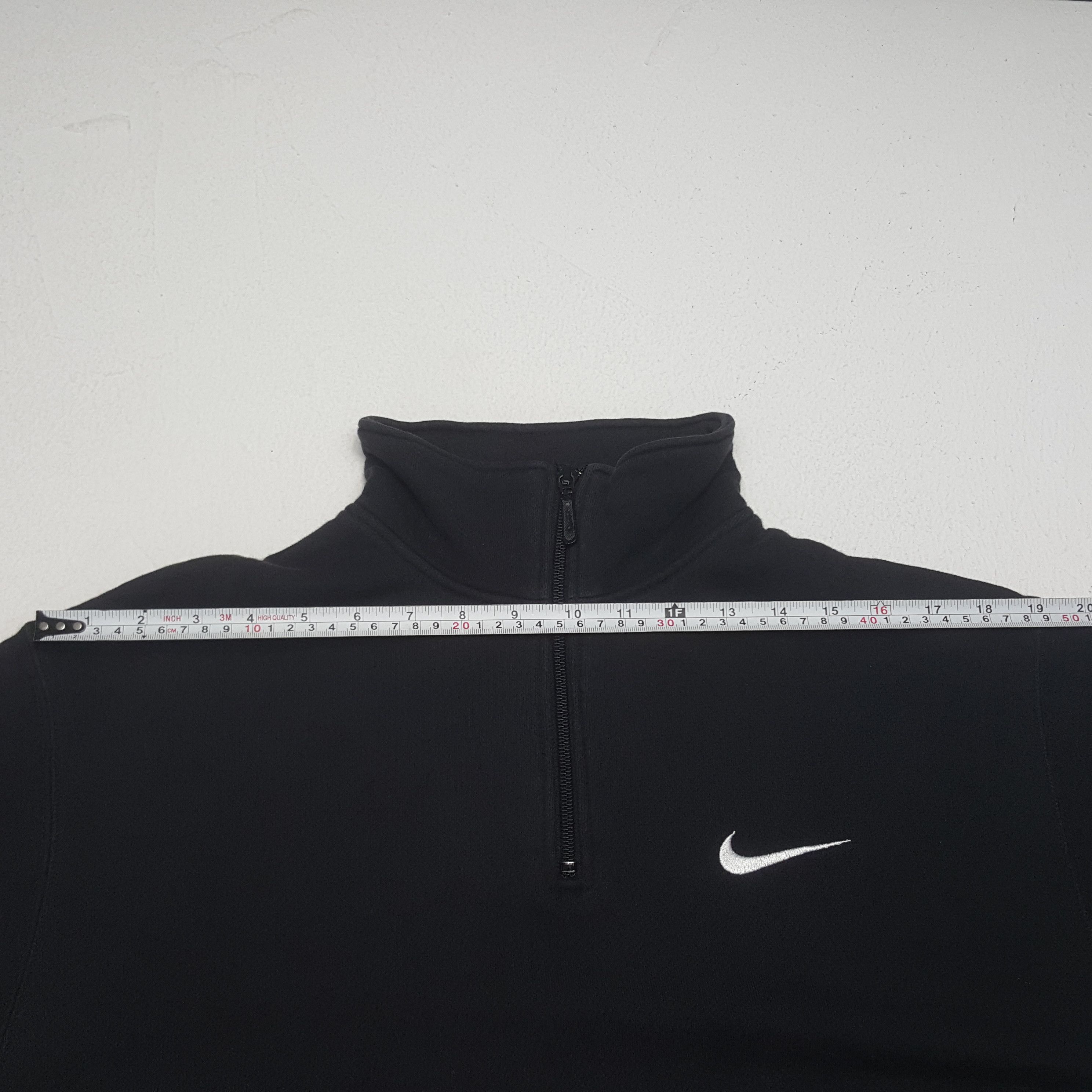 Nike Vintage NIKE Small Swoosh Half Zipper Sweatshirt Size US M / EU 48-50 / 2 - 10 Thumbnail