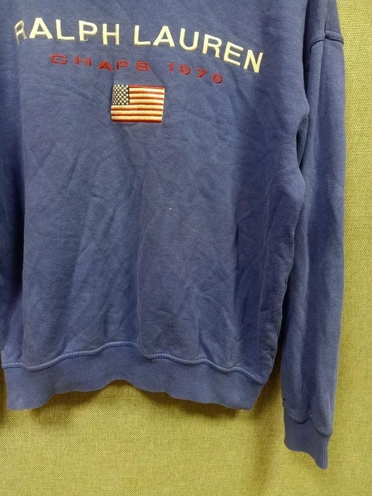 Chaps Ralph Lauren × Ralph Lauren × Vintage vintage sweatshirt chaps Ralph Lauren logo embroidery Size US M / EU 48-50 / 2 - 4 Thumbnail