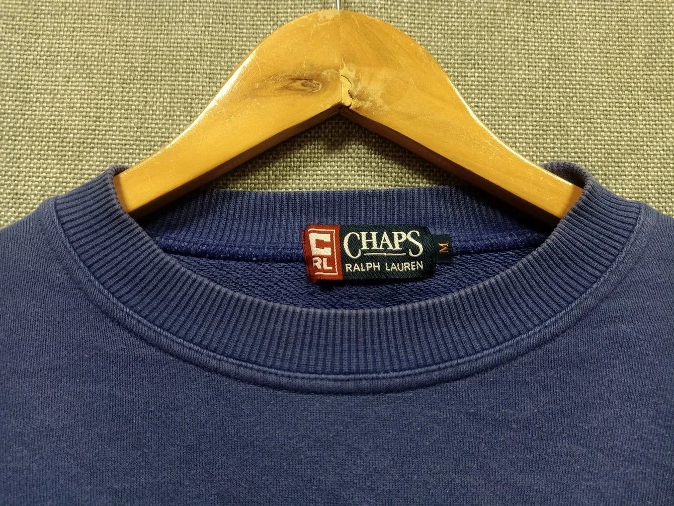 Chaps Ralph Lauren × Ralph Lauren × Vintage vintage sweatshirt chaps Ralph Lauren logo embroidery Size US M / EU 48-50 / 2 - 3 Thumbnail