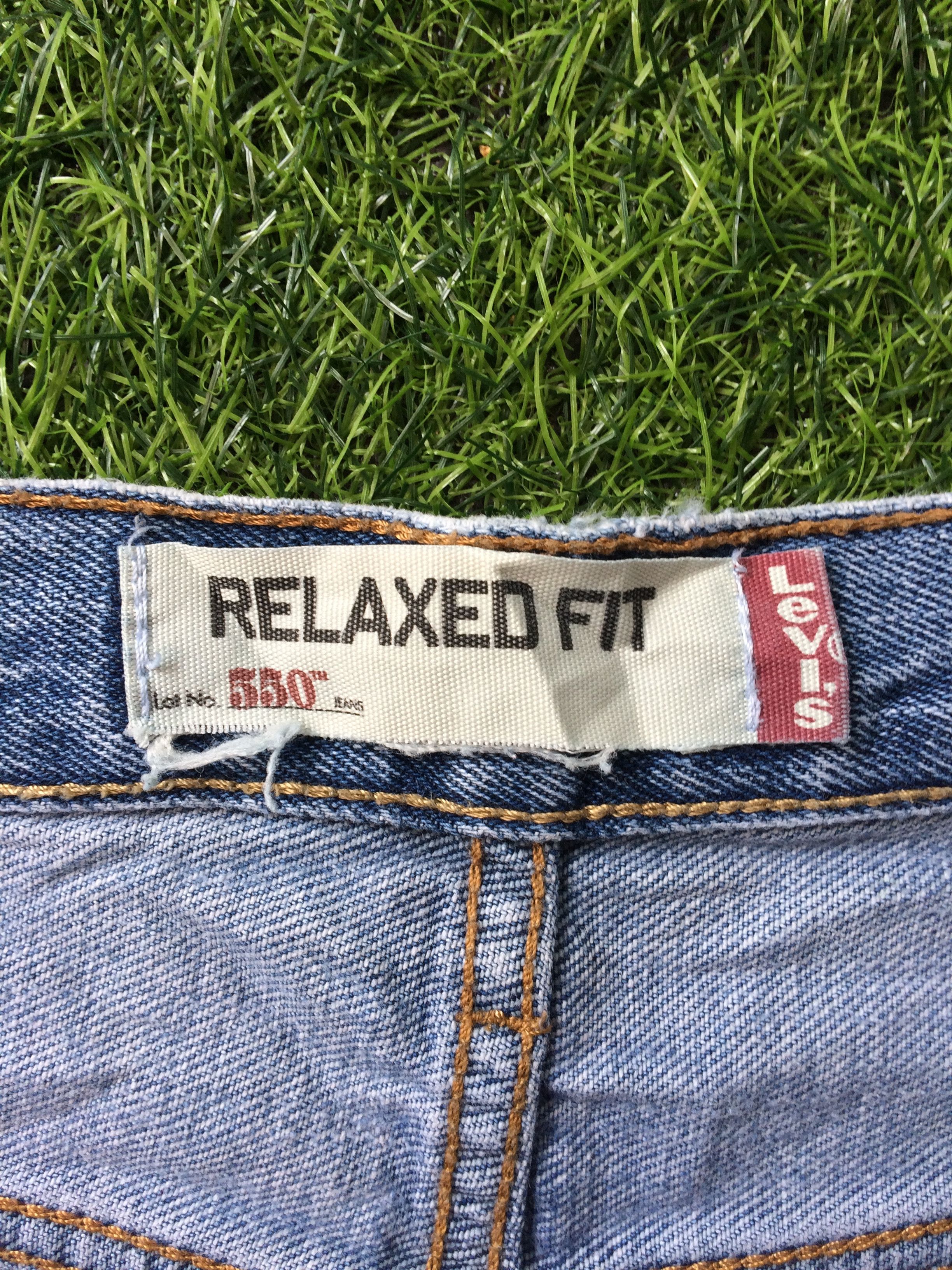 Levi's Vintage Distressed Levis 550 Jeans #B-762 Size US 35 - 11 Thumbnail
